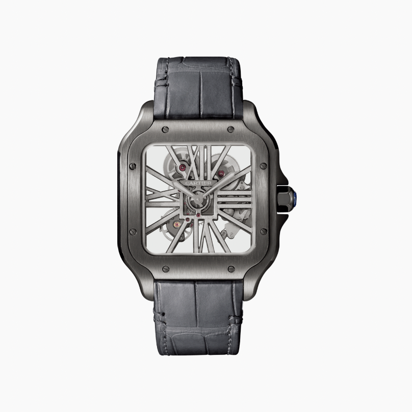 Cartier Santos Skeleton