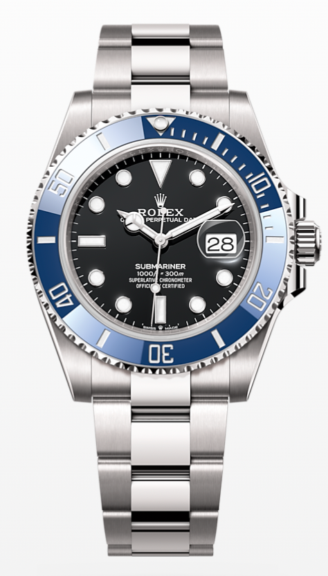 Rolex Submariner Date White Gold